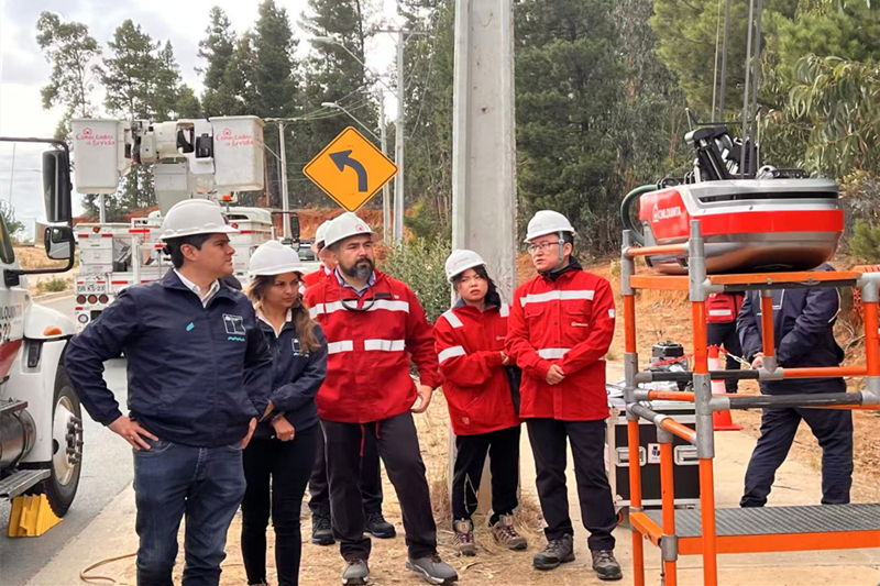 电力机器人助力智利电网安全度冬