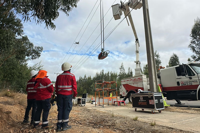 电力机器人助力智利电网安全度冬